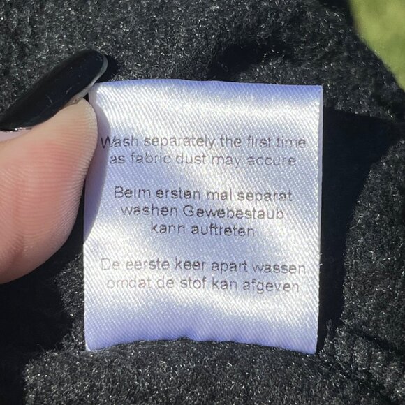 Henriette Steffensen Copenhagen Grey Soft Fleece Jumper Sweater Size M - Picture 8 of 8